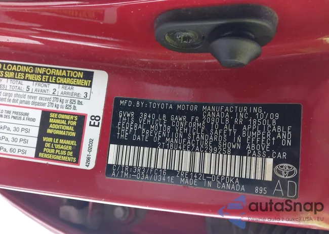 2T1BU4EE7AC299258: 43944944