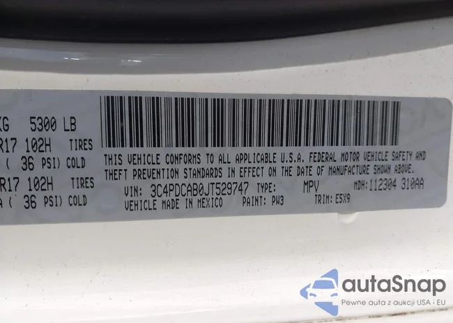 3C4PDCAB0JT529747: 43944977