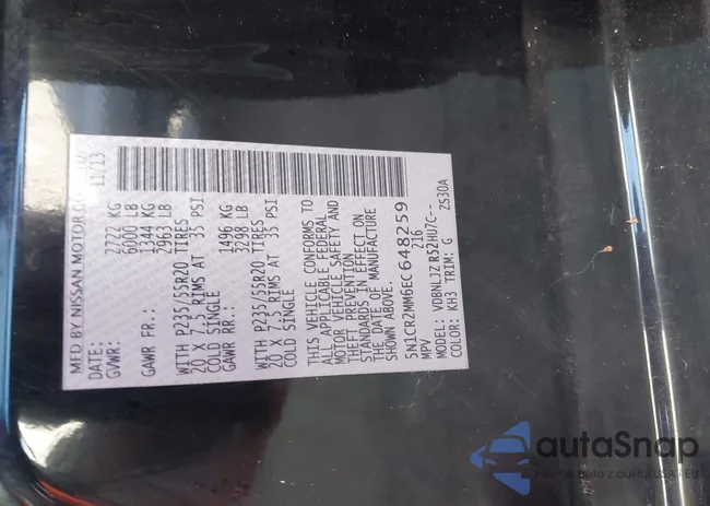 5N1CR2MM6EC648259: 43945030