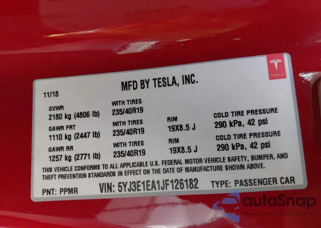 5YJ3E1EA1JF126182: 43944477