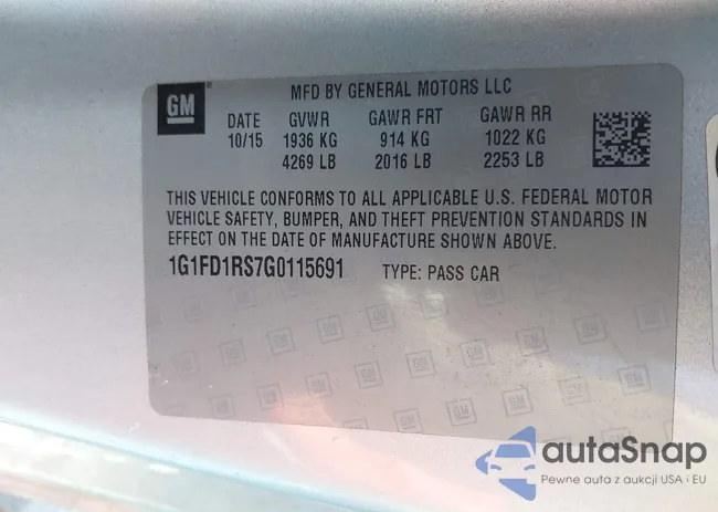 1G1FD1RS7G0115691: 43944602