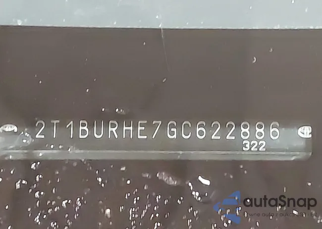2T1BURHE7GC622886: 43945967