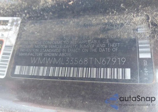 WMWML33568TN67919: 43946141