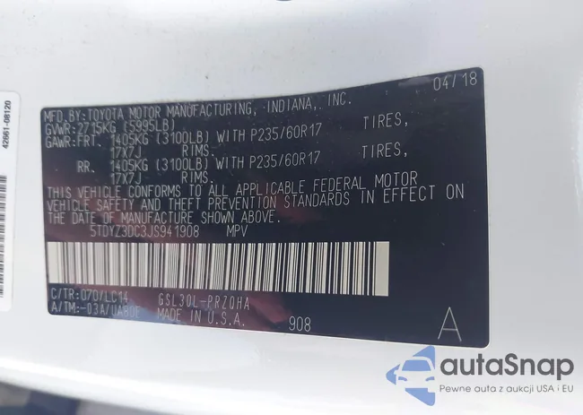 5TDYZ3DC3JS941908: 43946153