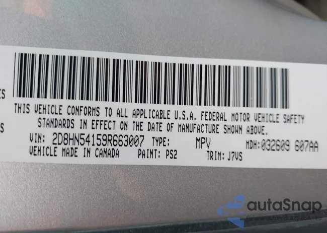 2D8HN44E99R668725: 43946184