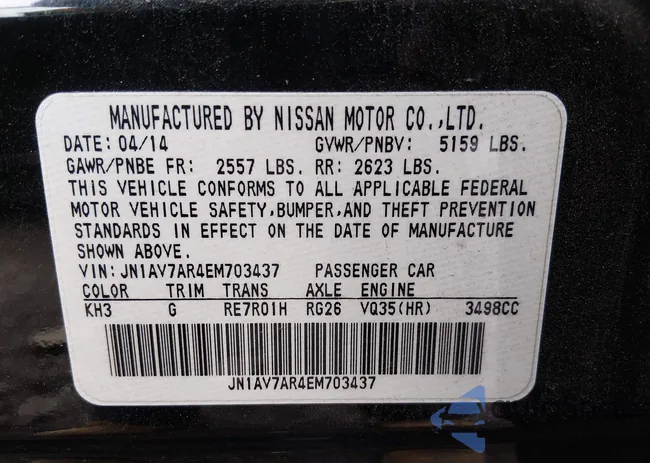 JN1AV7AR4EM703437: 43946321