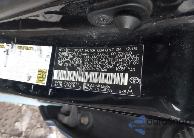 JTDKB20U397878284: 43945524