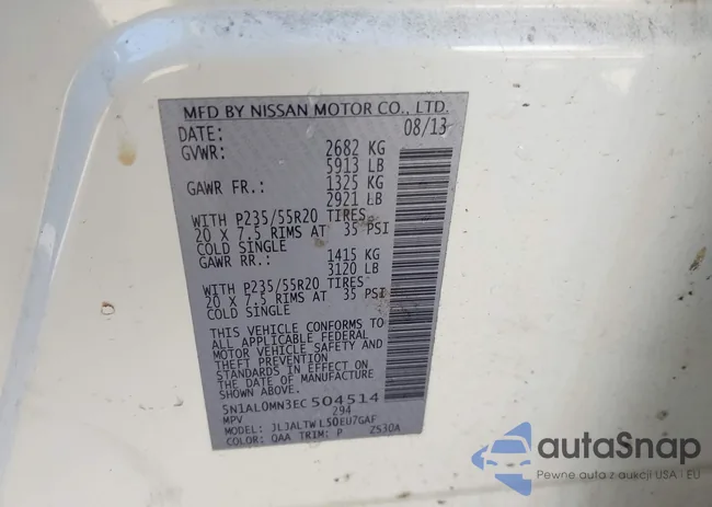 5N1AL0MN3EC504514: 43945658