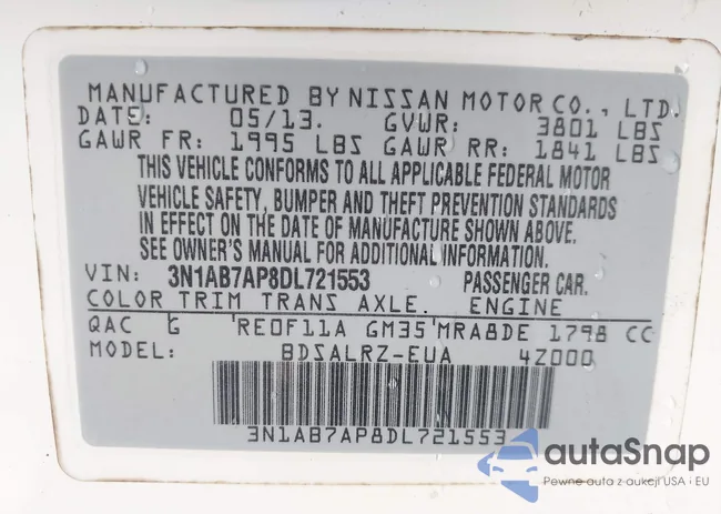 3N1AB7AP8DL721553: 43947036