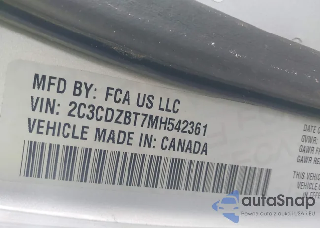 2C3CDZBT7MH542361: 43947171