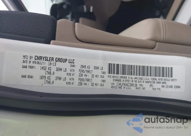 1C4RJFAG4EC309138: 43947314