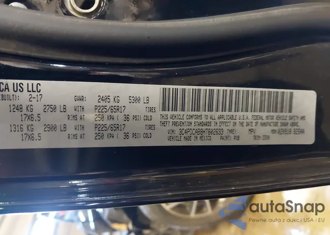 3C4PDCAB8HT602633: 43947767