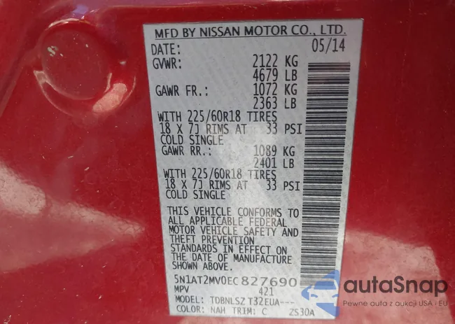 5N1AT2MV0EC827690: 43947980