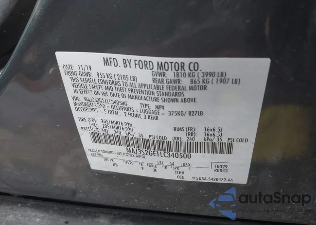 MAJ3S2GE1LC340500: 43948243