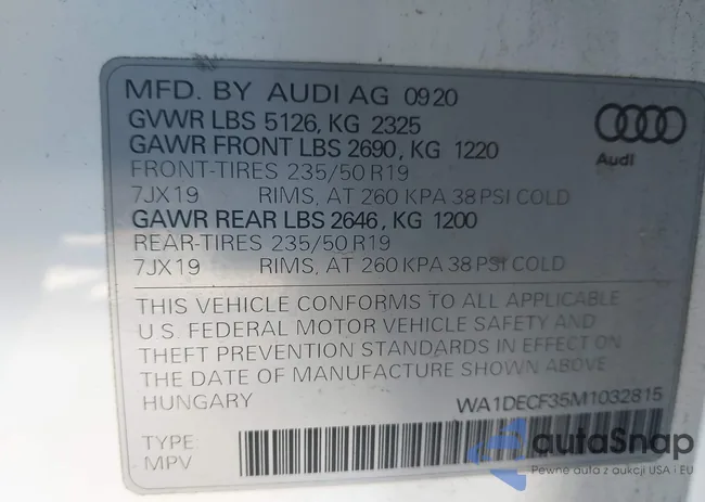 WA1DECF35M1032815: 43948296