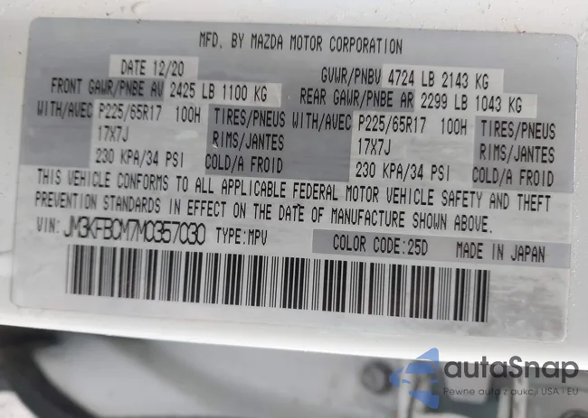 JM3KFBCM7M0357030: 43947557