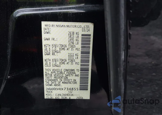 1N6AD0EV4EN734855: 43948988