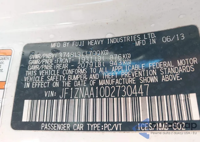 JF1ZNAA10D2730447: 43949180