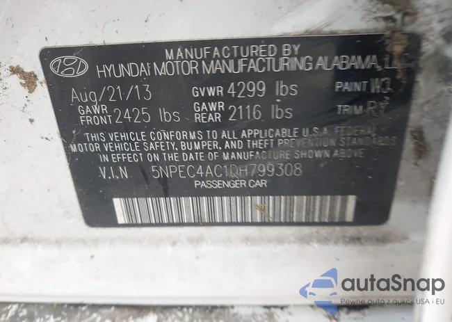 5NPEC4AC1DH799308: 43948461