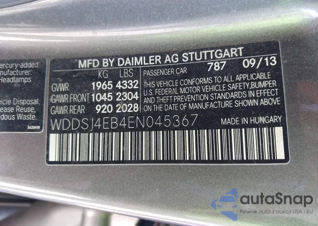 WDDSJ4EB4EN045367: 43948689