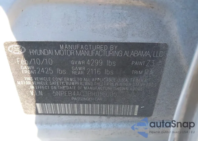 5NPEB4AC3BH016005: 43949967