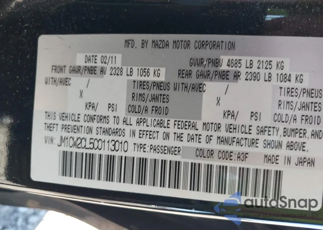 JM1CW2CL5C0113010: 43949975