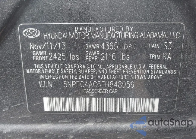 5NPEC4AC6EH848956: 43949420