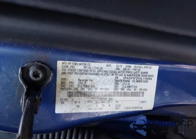 1FADP3F21DL176069: 43949491