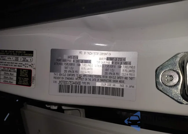 JM3TB3CV7E0446466: 43949533