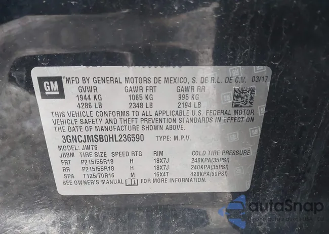 3GNCJMSB0HL236590: 43949583