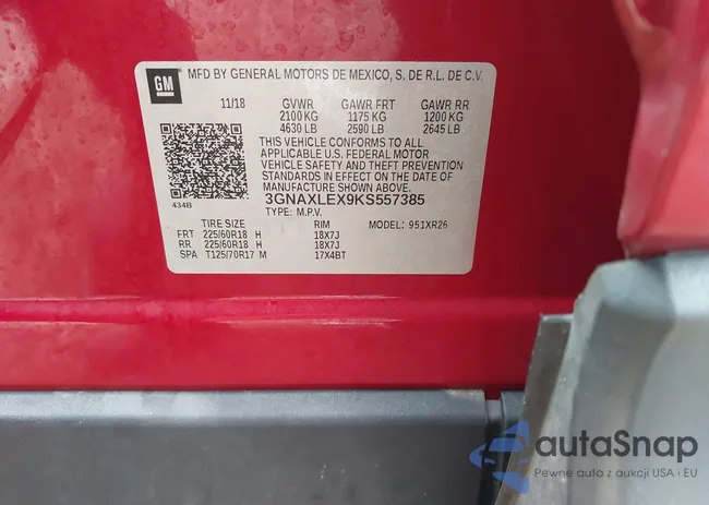 3GNAXLEX9KS557385: 43949584