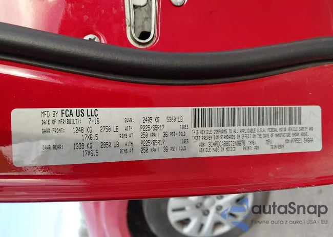 3C4PDCAB8GT249678: 43950775