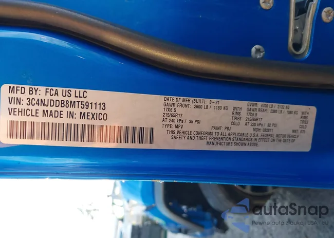 3C4NJDDB8MT591113: 43951092