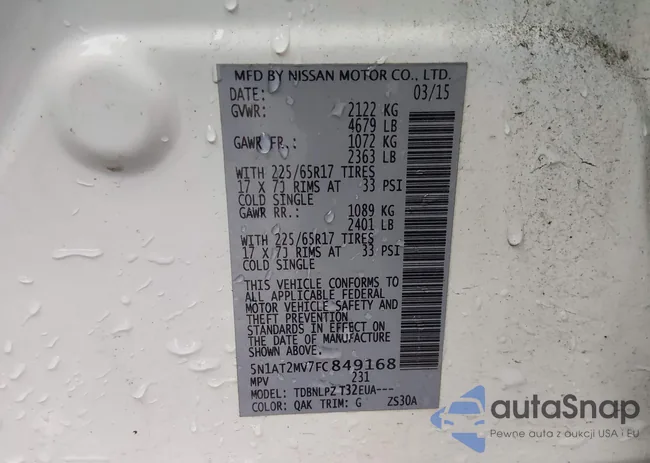 5N1AT2MV7FC849168: 43951101