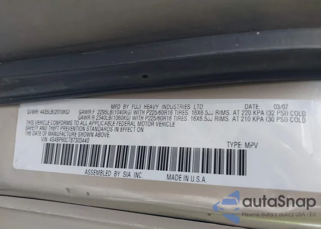 4S4BP60C787303440: 43950371