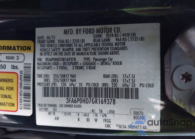 3FA6P0HD7GR169378: 43951927