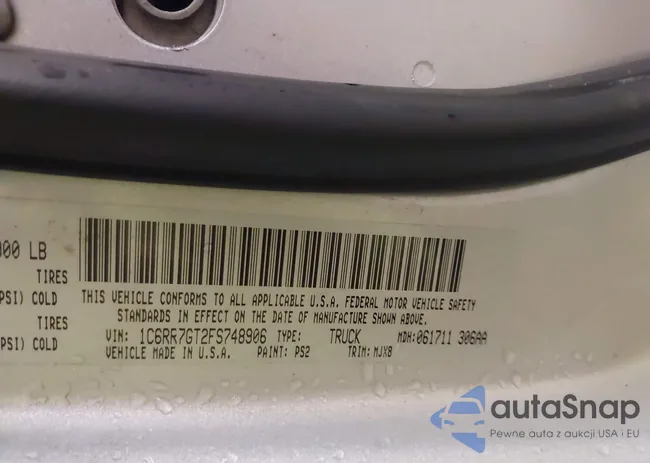 1C6RR7GT2FS748906: 43952012