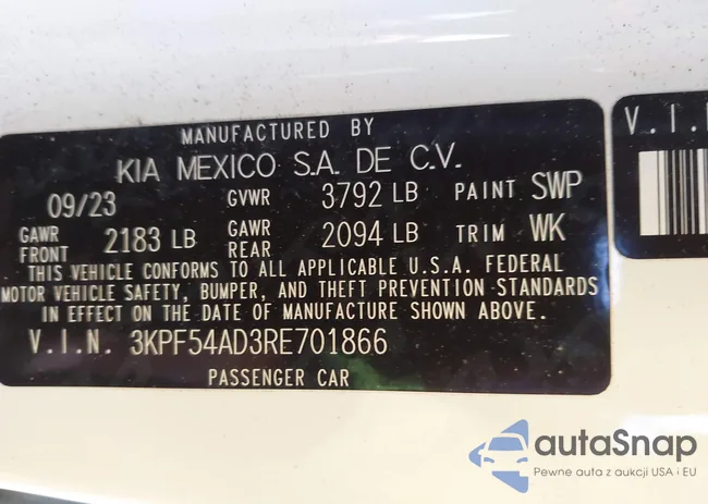 3KPF54AD3RE701866: 43952263