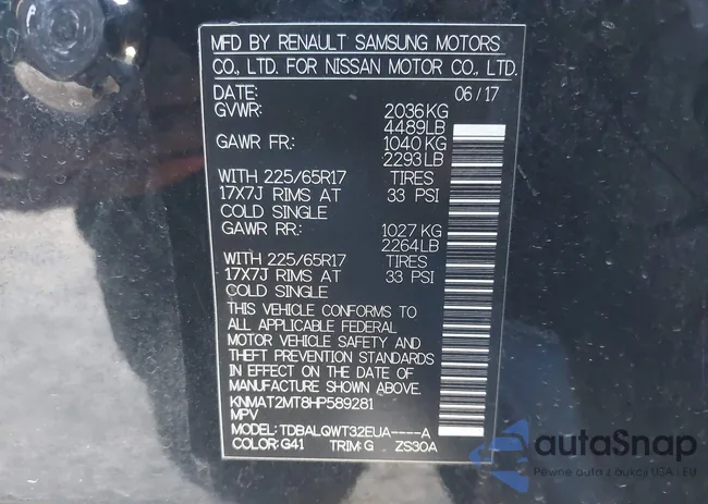 KNMAT2MT8HP589281: 43952266