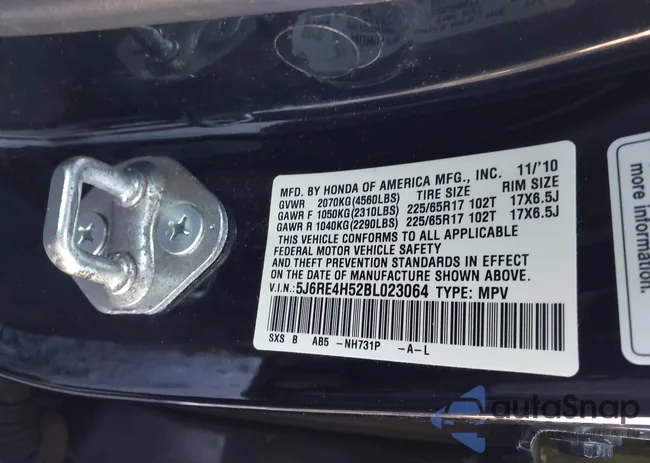 5J6RE4H52BL023064: 43951403