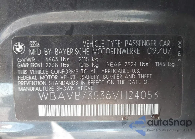 WBAVB73538VH24053: 43951485