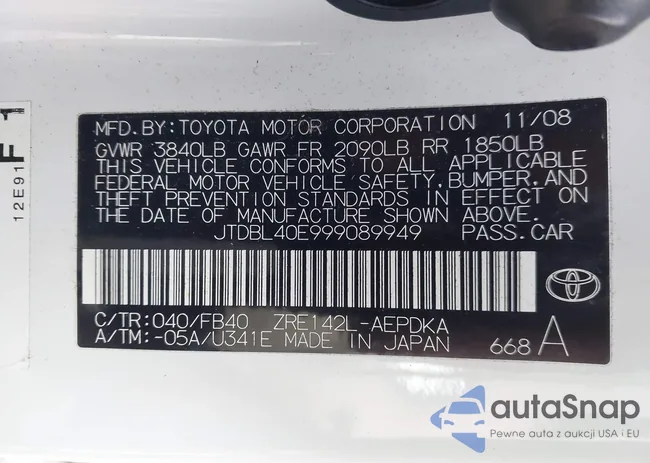 JTDBL40E999089949: 43951657