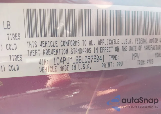 1C4PJMLB6LD579041: 43951688