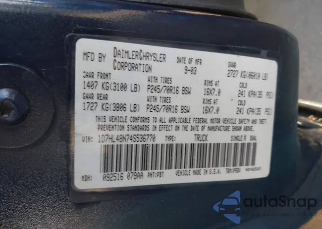 1D7HL48N74S536770: 43953264