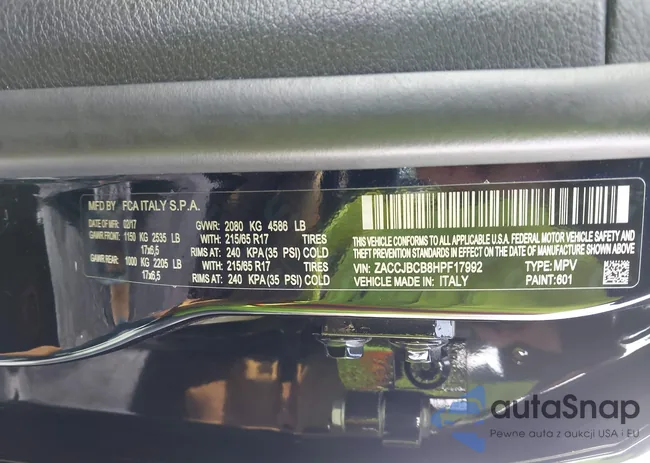 ZACCJBCB8HPF17992: 43953271