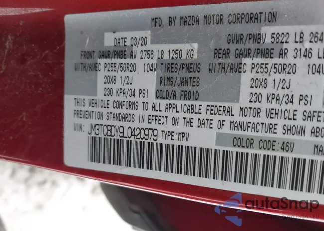 JM3TCBDY9L0420979: 43952383