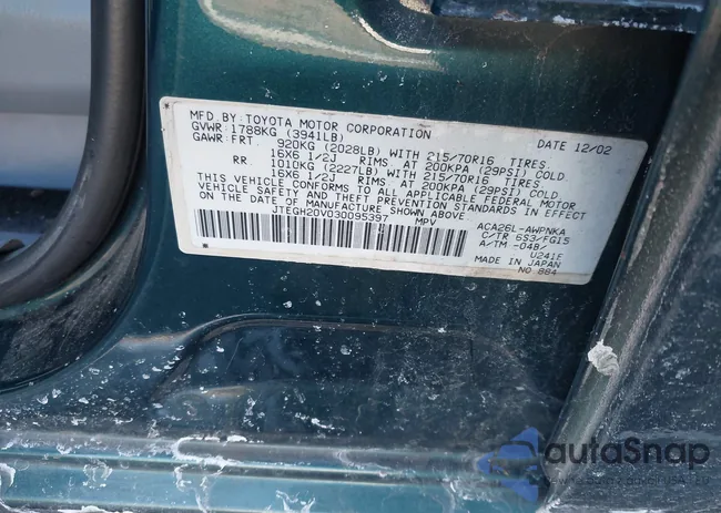 JTEGH20V030095397: 43952553