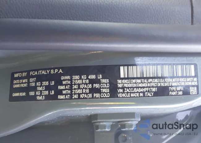 ZACCJBAB4HPF17961: 43953812