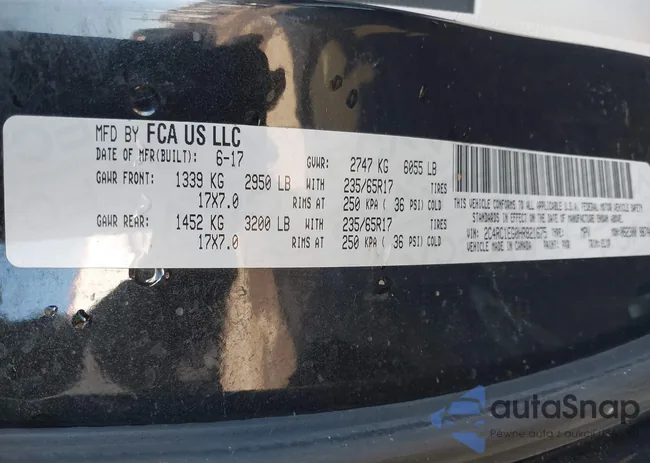 2C4RC1EG0HR821675: 43954165