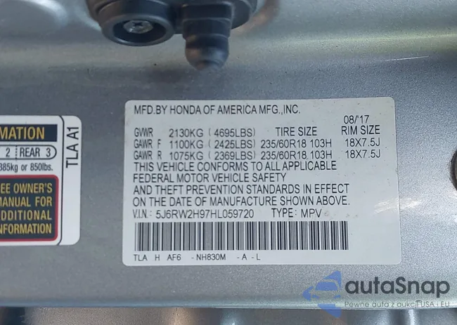 5J6RW2H97HL059720: 43954351